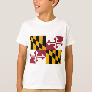 Camiseta Bandera de Maryland
