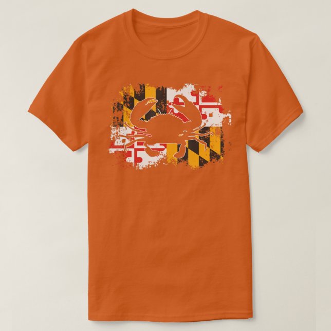 Camiseta Bandera de Maryland (Diseño del anverso)