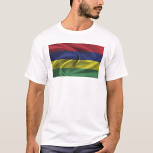 Camiseta Bandera De Mauricio