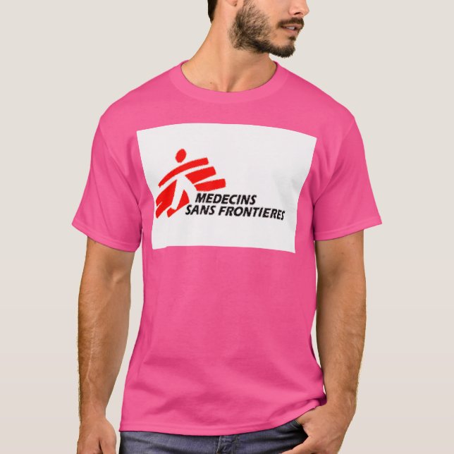 Camiseta Bandera de médicas sin fronteras (Anverso)