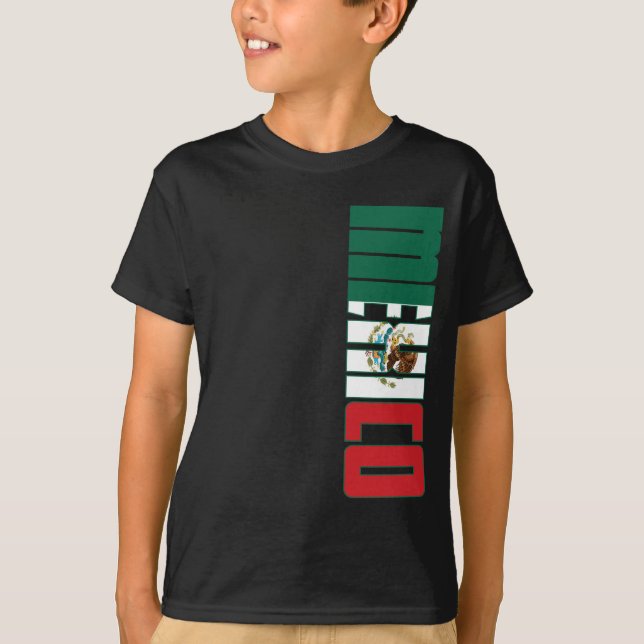 Camiseta Bandera de México (Anverso)