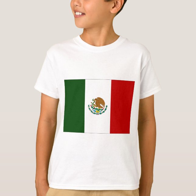 Camiseta bandera de México (Anverso)