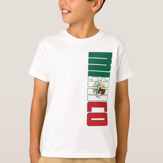 Camiseta Bandera de México (Anverso)