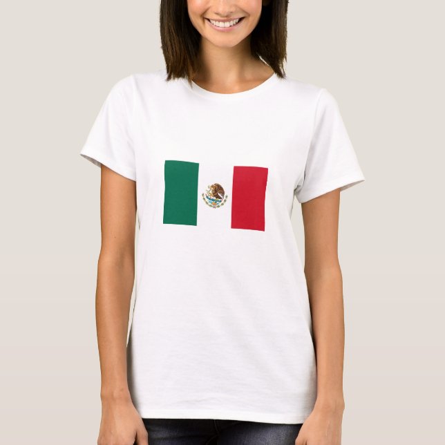 Camiseta Bandera de México (Anverso)
