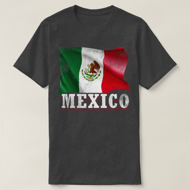 Camiseta Bandera de México (Diseño del anverso)
