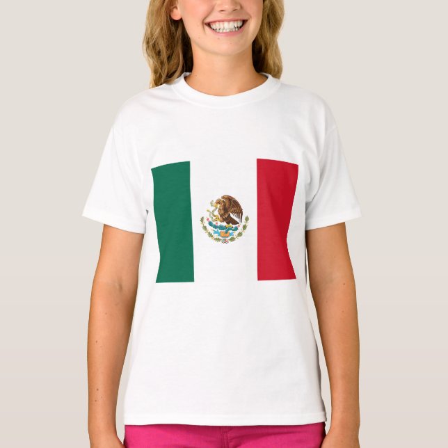 Camiseta Bandera de México (Anverso)