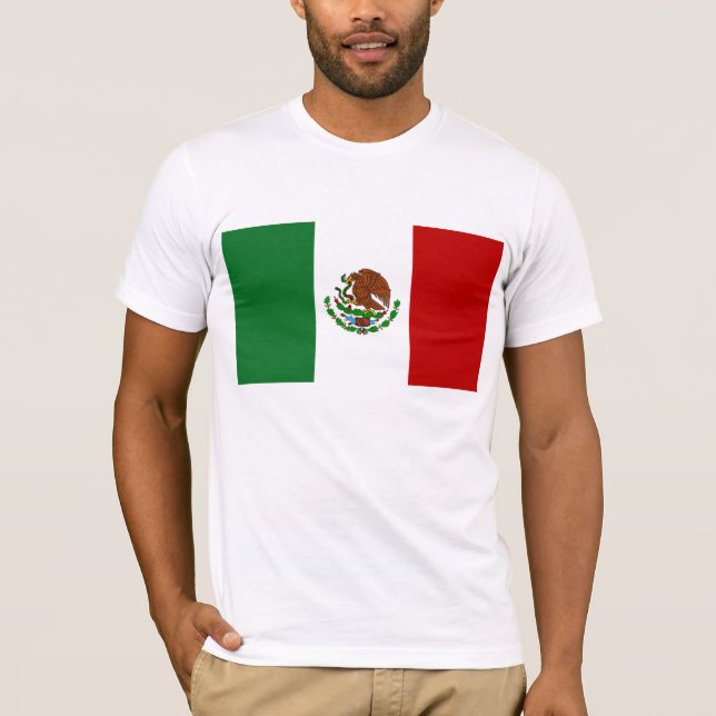 Camiseta Bandera de México (Anverso)