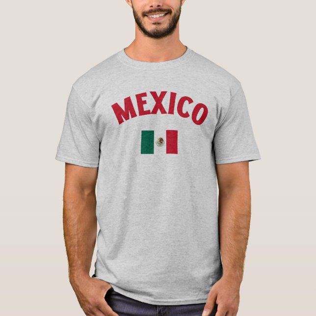 Camiseta Bandera de México (Anverso)