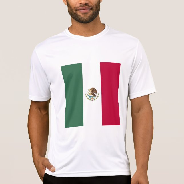 Camiseta Bandera de México (Anverso)