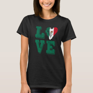 Camiseta Bandera de México Ama a México