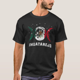 Camiseta Bandera de México Ama a Zihuatanejo México Vacacio