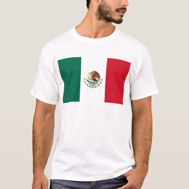 Camiseta Bandera de México - bandera de México - bandera (Anverso)