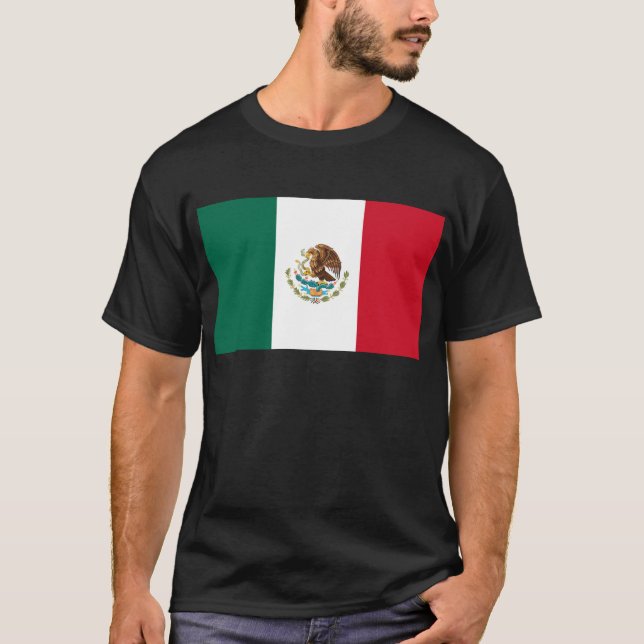 Camiseta Bandera de México - bandera de México - bandera (Anverso)