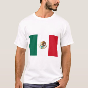 Camiseta Bandera de México - Bandera mexicana