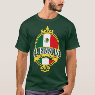 Camiseta Bandera de México de la familia Guerrero