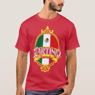 Camiseta Bandera de México de la Familia Martinez