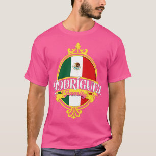 Camiseta Bandera de México de la familia Rodriguez