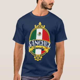 Camiseta Bandera de México de la familia Sánchez
