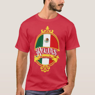 Camiseta Bandera de México de Rojas