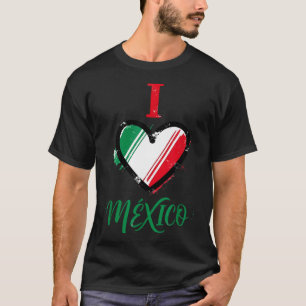 Camiseta Bandera de México Orgullo Mexicano Raíces Mexicana