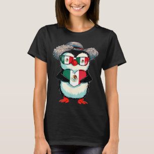 Camiseta bandera de México orgullo mexicano raíces mexicana