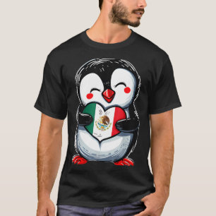 Camiseta bandera de México orgullo mexicano raíces mexicana