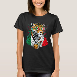 Camiseta Bandera de México Orgullo Mexicano Raíces Mexicana