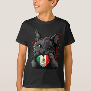 Camiseta bandera de México orgullo mexicano raíces mexicana
