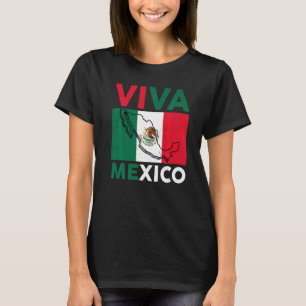 Camiseta Bandera de México por el Día de la Independencia M
