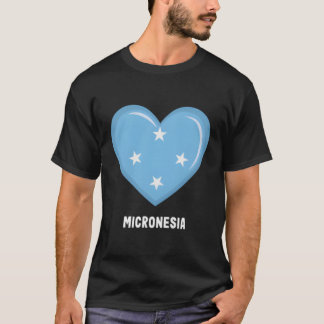 Camiseta Bandera de Micronesia Micronesia