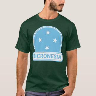 Camiseta Bandera de Micronesia por país Bandera de Micrones
