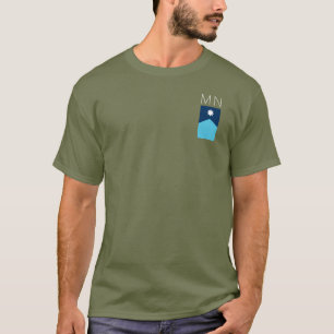 Camiseta Bandera de Minnesota