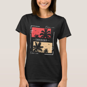 Camiseta Bandera de Mission Beach Vacation California