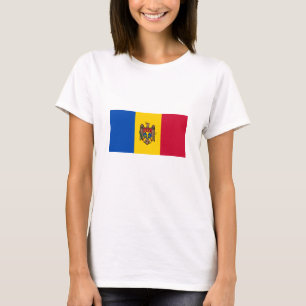 Camiseta Bandera de Moldavia