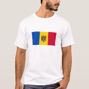 Camiseta Bandera de Moldavia