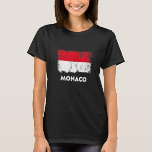 Camiseta Bandera de Mónaco    