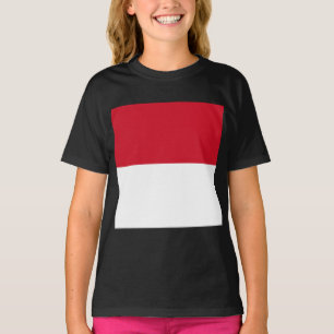Camiseta Bandera de Mónaco