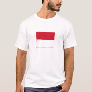 Camiseta Bandera de Mónaco