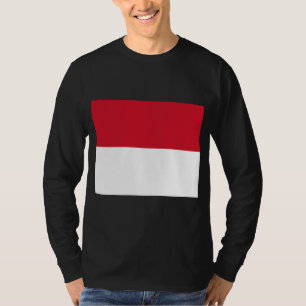 Camiseta Bandera de Mónaco