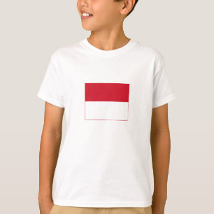 Camiseta Bandera de Mónaco