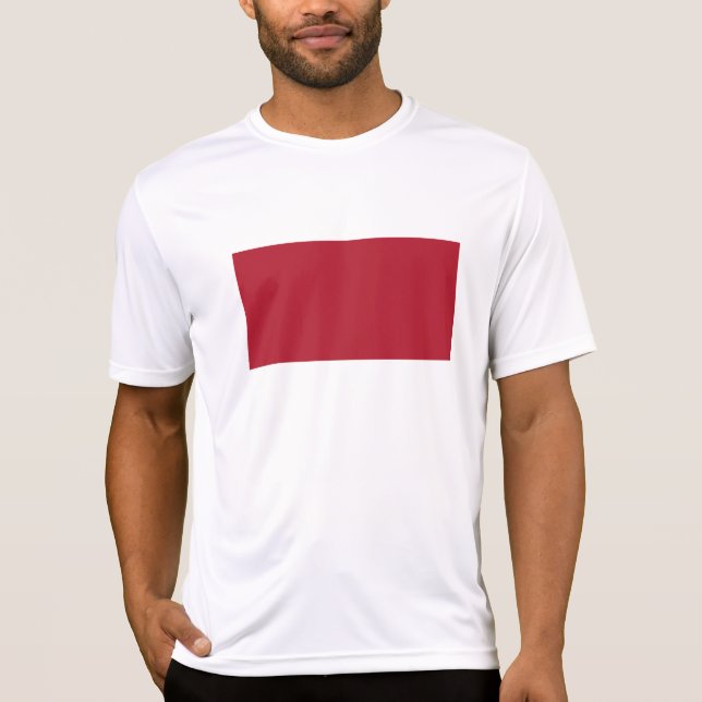 Camiseta Bandera de Mónaco (Anverso)