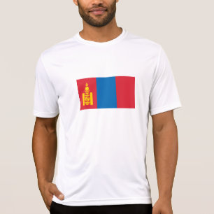 Camiseta Bandera de Mongolia