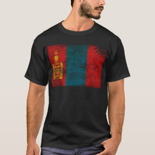 Camiseta Bandera de Mongolia