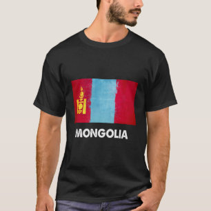 Camiseta Bandera de Mongolia