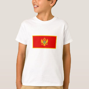 Camiseta Bandera de Montenegro