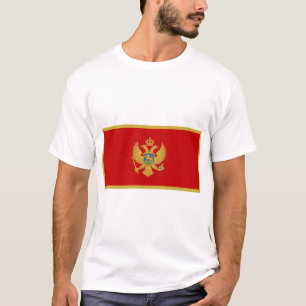 Camiseta Bandera de Montenegro