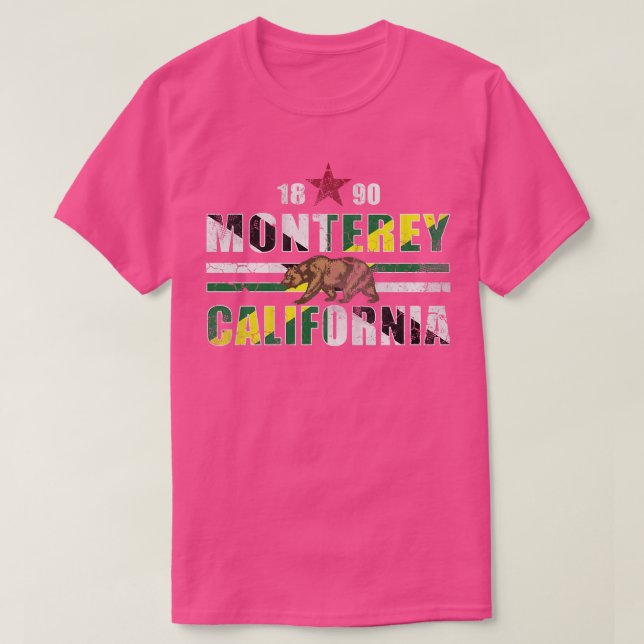 Camiseta Bandera de Monterey de 1890 (Diseño del anverso)