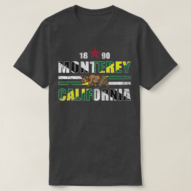 Camiseta Bandera de Monterey de 1890 (Diseño del anverso)