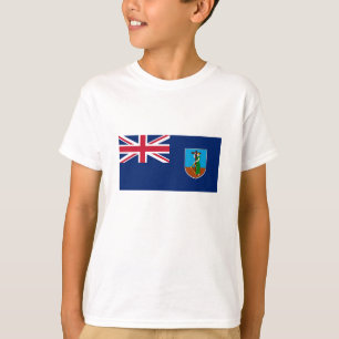 Camiseta Bandera de Montserrat