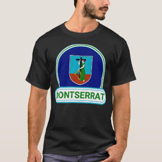 Camiseta Bandera de Montserrat